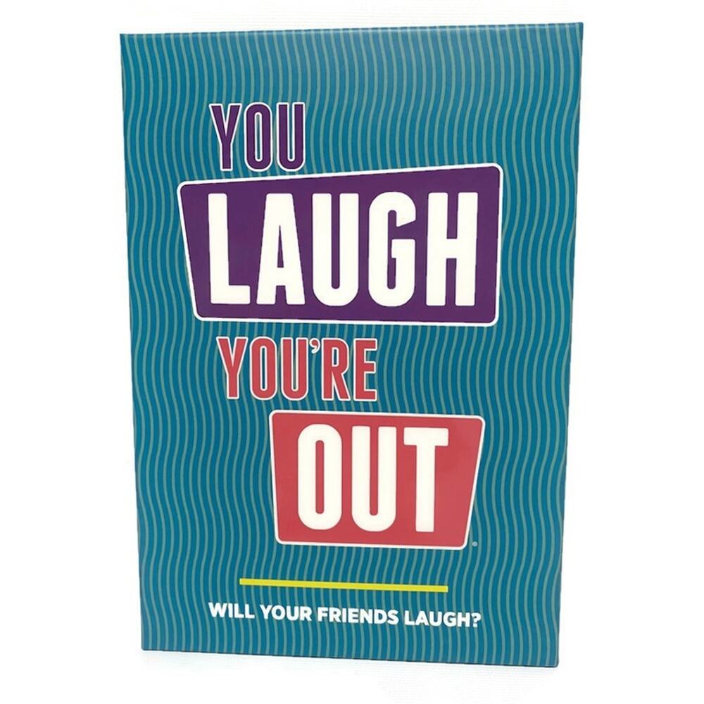 You Laugh You're Out Family Party Game Where If You Laugh You're Out